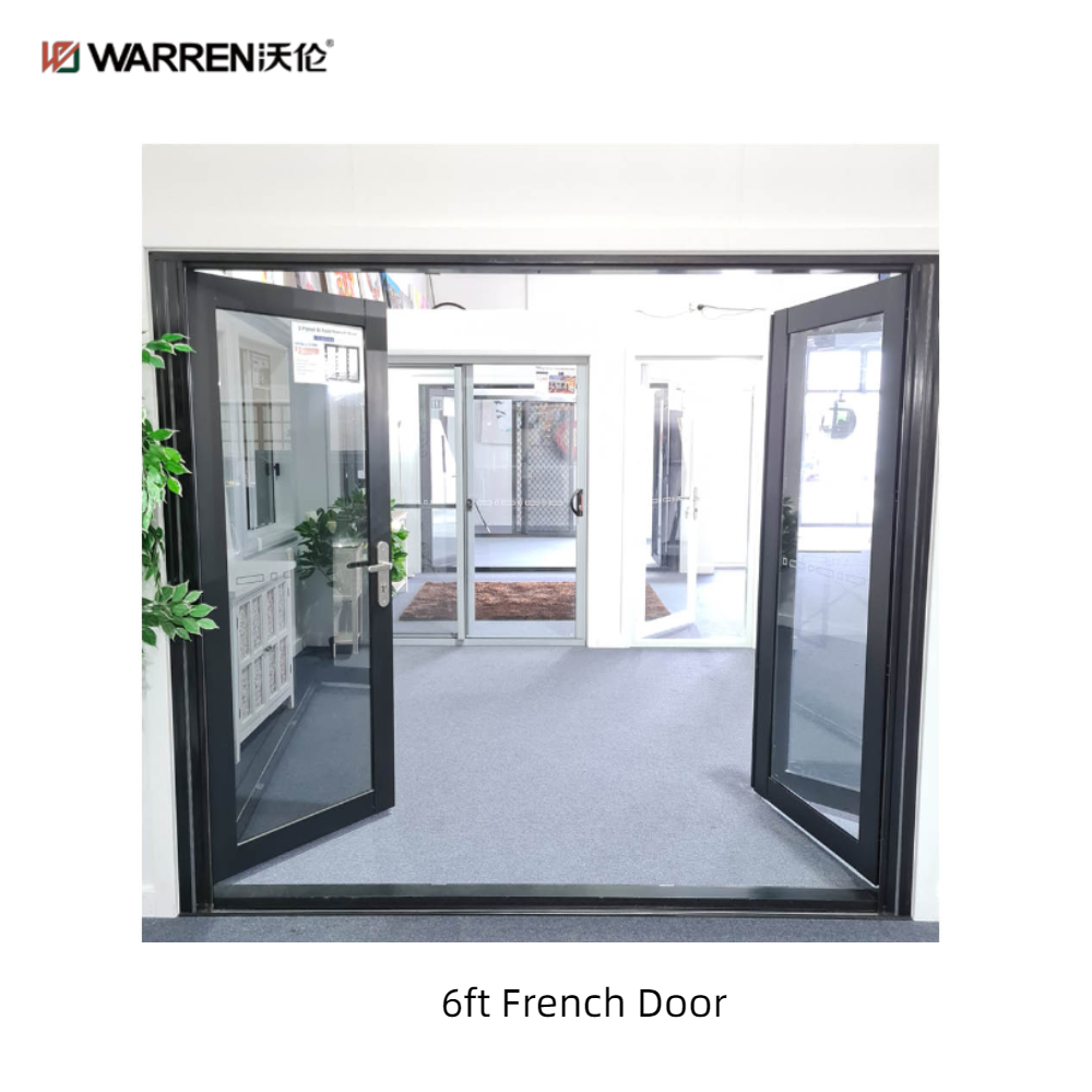 Warren 6ft Interior Glass French Doors Inside Double Doors with Glass