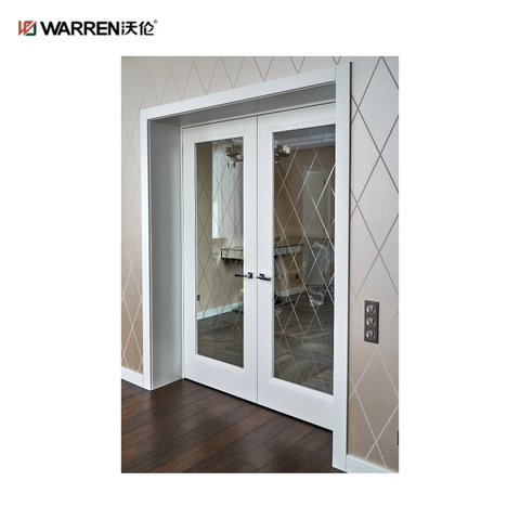 Warren 6ft Interior Glass French Doors Inside Double Doors with Glass