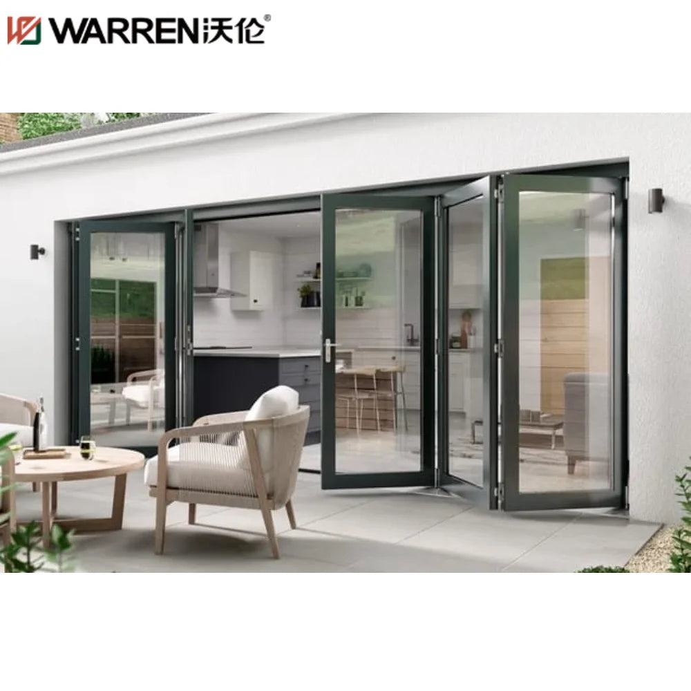 Warren 18x80 Bifold Door 18 Inch Bifold Door Bifold Doors 18x80 Folding Glass Patio Exterior