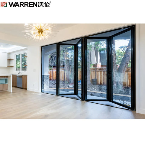 Warren 32 Bifold Door Used Bifold Doors Black Accordion Doors Folding Glass Aluminum Patio