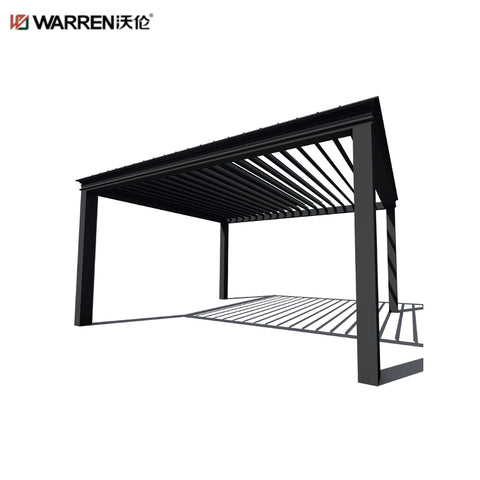 Warren 12x16 Metal Pergola with Aluminum Alloy Waterproof Roof