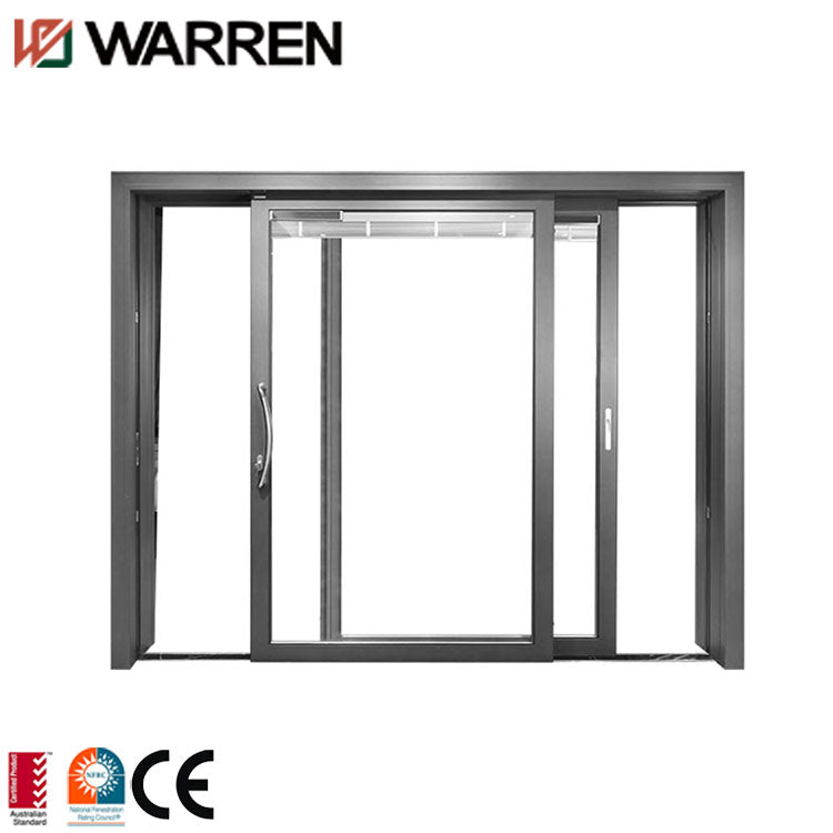 Warren 120x80 Sliding patio door with built in blinds