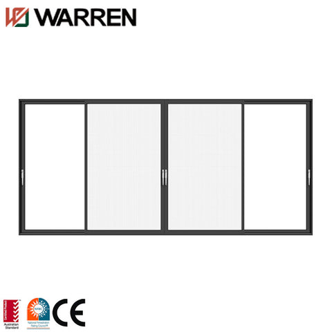 Warren 144x96 bathroom sliding glass door exterior slide door