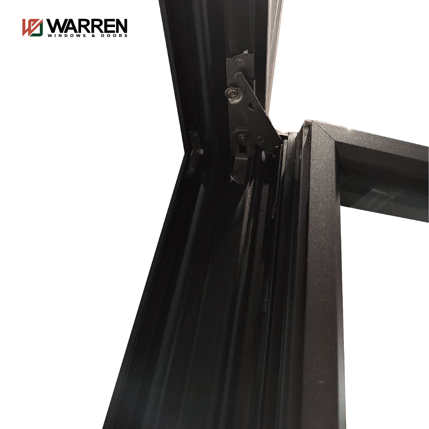 Warren NFRC Manufacturer Fashion Narrow Frame Heat Insulation Aluminum Tilt Turn Frosted Glass Window For Bathroom