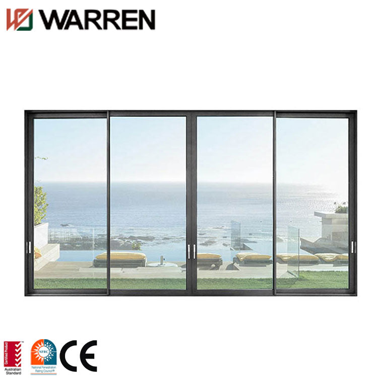 Warren 120x96 patio door aluminum profiles for doors wood slide door