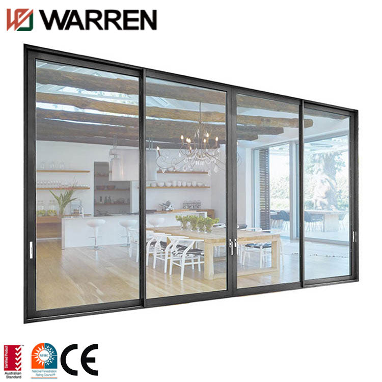 Warren 120x96 patio door aluminum profiles for doors wood slide door